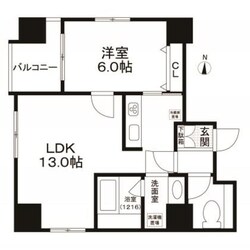 エスペランサＫ錦糸町の物件間取画像